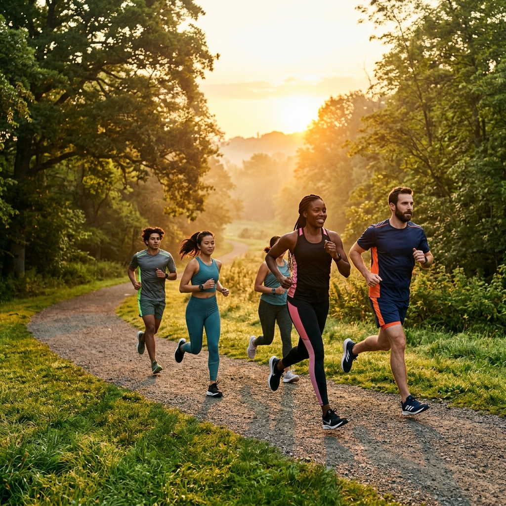 Runner nel Parco